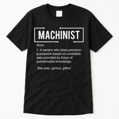 Machinist For Menfunny Machinist Premium Tall T-Shirt