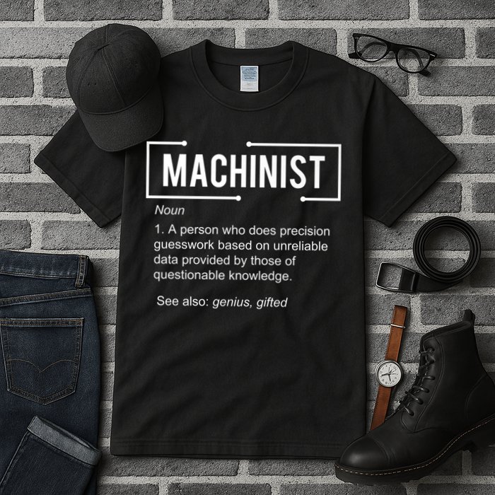 Machinist For Menfunny Machinist Premium Tall T-Shirt