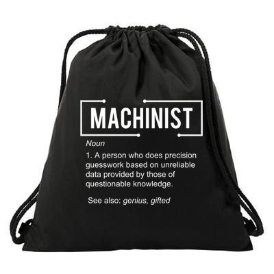 Machinist For Menfunny Machinist Premium Drawstring Bag