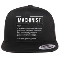 Machinist For Menfunny Machinist Premium Flatbill Hat