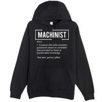 Machinist For Menfunny Machinist Premium Premium Pullover Hoodie