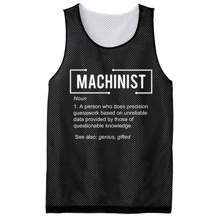 Machinist For Menfunny Machinist Premium Mesh Reversible Basketball Jersey Tank