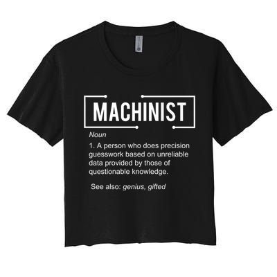 Machinist For Menfunny Machinist Premium Crop Top