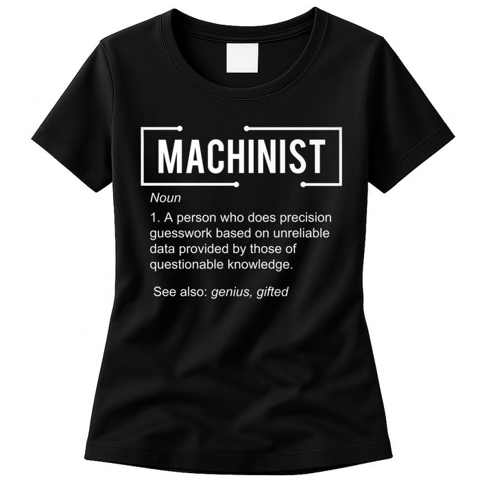 Machinist For Menfunny Machinist Premium Womens T-Shirt