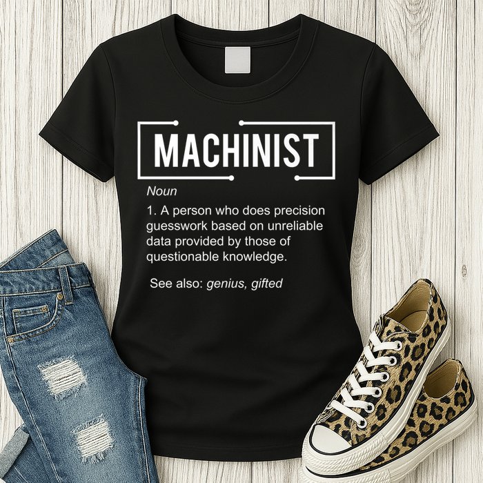 Machinist For Menfunny Machinist Premium Womens T-Shirt