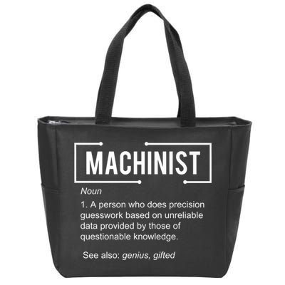 Machinist For Menfunny Machinist Premium Zip Tote Bag
