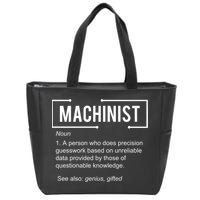 Machinist For Menfunny Machinist Premium Zip Tote Bag