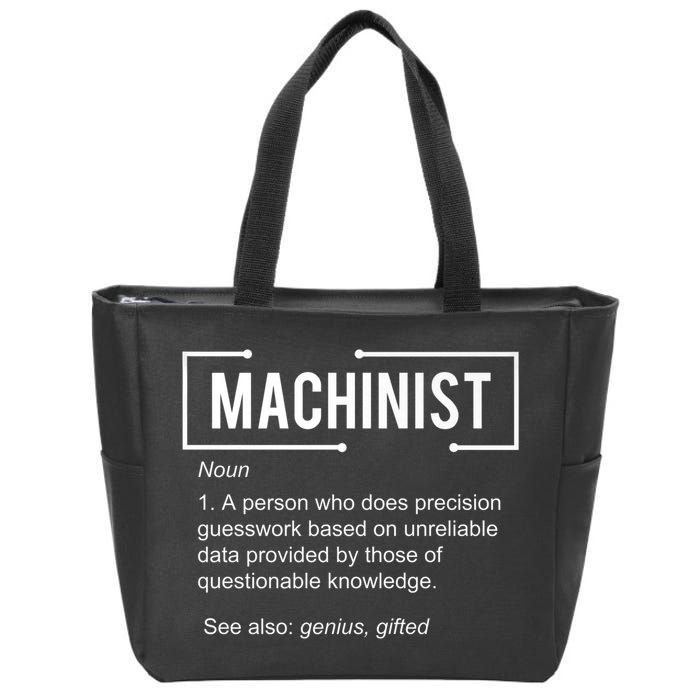 Machinist For Menfunny Machinist Premium Zip Tote Bag