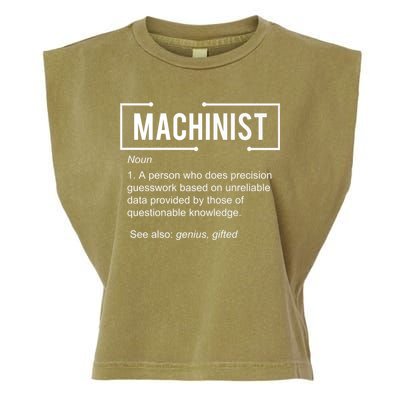 Machinist For Menfunny Machinist Premium Garment-Dyed Women's Muscle Tee