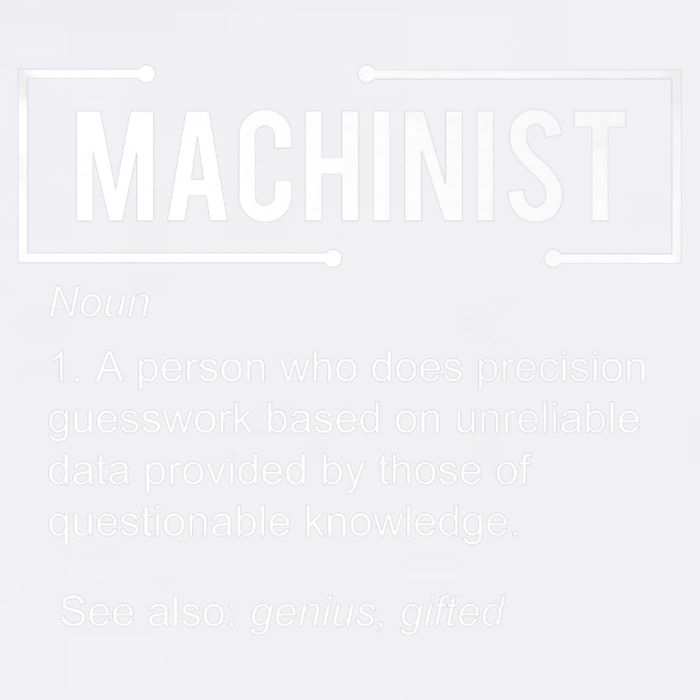 Machinist For Menfunny Machinist Premium Garment-Dyed Sweatshirt