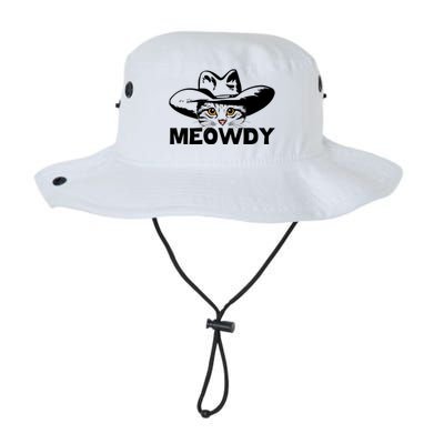 Meowdy Funny Mashup Between Meow And Howdy Cat Meme Great Gift Legacy Cool Fit Booney Bucket Hat