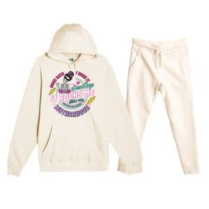 Motherhood Funny Mothers Premium Hooded Sweatsuit Set