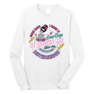 Motherhood Funny Mothers Long Sleeve Shirt