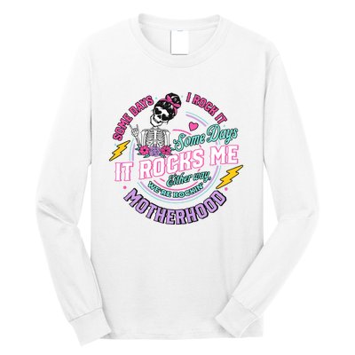 Motherhood Funny Mothers Long Sleeve Shirt