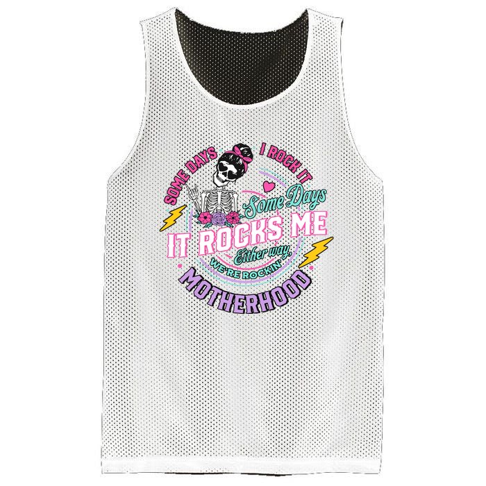 Motherhood Funny Mothers Mesh Reversible Basketball Jersey Tank