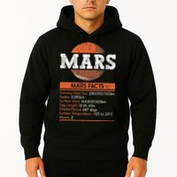 Mars Facts Mars Planet Space Lover Hoodie