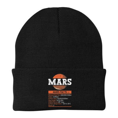Mars Facts Mars Planet Space Lover Beanie