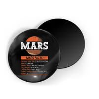 Mars Facts Mars Planet Space Lover Magnet