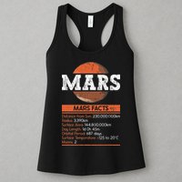 Mars Facts Mars Planet Space Lover Womens Tank Top