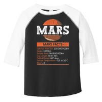 Mars Facts Mars Planet Space Lover Toddler Fine Jersey T-Shirt