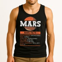 Mars Facts Mars Planet Space Lover Tank Top