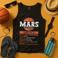 Mars Facts Mars Planet Space Lover Tank Top