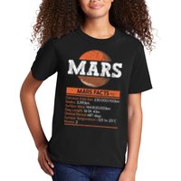 Mars Facts Mars Planet Space Lover Kids T-Shirt