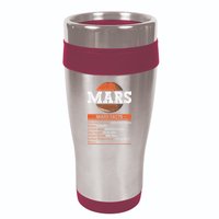 Mars Facts Mars Planet Space Lover 16oz Travel Tumbler