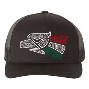 Mexico Flag Mexican Eagle Aztec Style Hecho En Mexico Yupoong Adult 5-Panel Trucker Hat