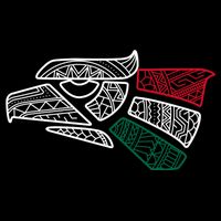Mexico Flag Mexican Eagle Aztec Style Hecho En Mexico Drawstring Bag