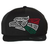 Mexico Flag Mexican Eagle Aztec Style Hecho En Mexico Wool Snapback Cap