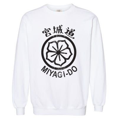 Miyagido Flower Garment-Dyed Sweatshirt