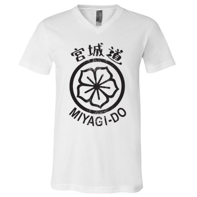 Miyagido Flower V-Neck T-Shirt