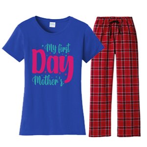 My First Mother's Day Meaningful Gift Women's Flannel Pajama Set