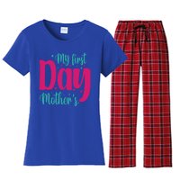 My First Mother's Day Meaningful Gift Women's Flannel Pajama Set