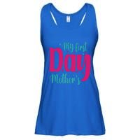 My First Mother's Day Meaningful Gift Ladies Essential Flowy Tank