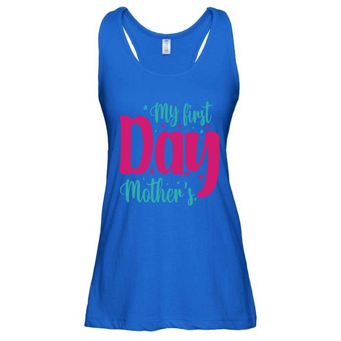 My First Mother's Day Meaningful Gift Ladies Essential Flowy Tank