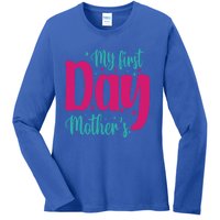 My First Mother's Day Meaningful Gift Ladies Long Sleeve Shirt