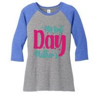 My First Mother's Day Meaningful Gift Women's Tri-Blend 3/4-Sleeve Raglan Shirt