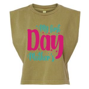 My First Mother's Day Meaningful Gift Garment-Dyed Women's Muscle Tee