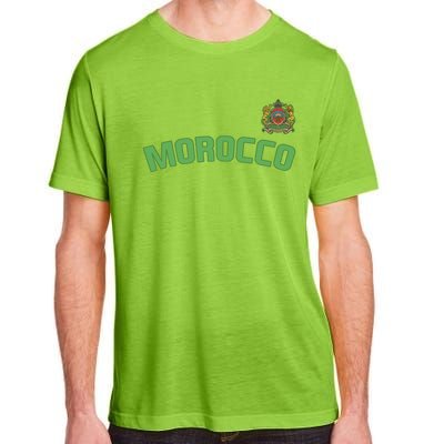 Morocco Flag Moroccan Pride International Country Funny Gift Adult ChromaSoft Performance T-Shirt