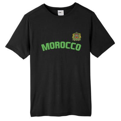 Morocco Flag Moroccan Pride International Country Funny Gift Tall Fusion ChromaSoft Performance T-Shirt