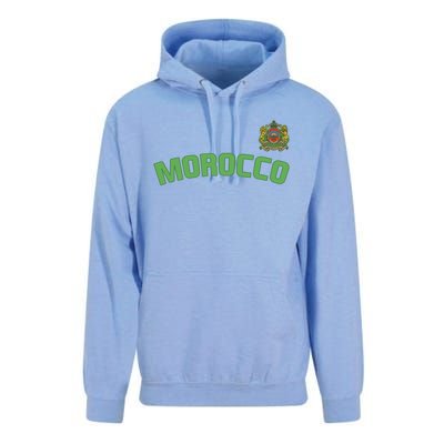 Morocco Flag Moroccan Pride International Country Funny Gift Unisex Surf Hoodie