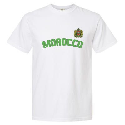 Morocco Flag Moroccan Pride International Country Funny Gift Garment-Dyed Heavyweight T-Shirt