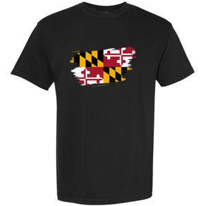 Maryland Flag Marylander Maryland Flag State Pride Garment-Dyed Heavyweight T-Shirt