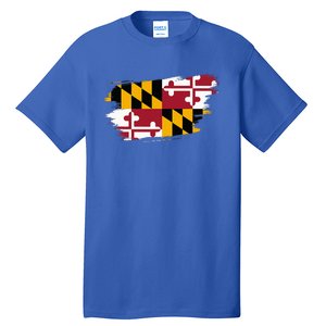 Maryland Flag Marylander Maryland Flag State Pride Tall T-Shirt