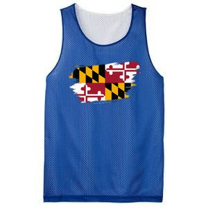 Maryland Flag Marylander Maryland Flag State Pride Mesh Reversible Basketball Jersey Tank