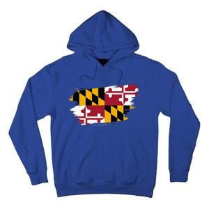 Maryland Flag Marylander Maryland Flag State Pride Tall Hoodie