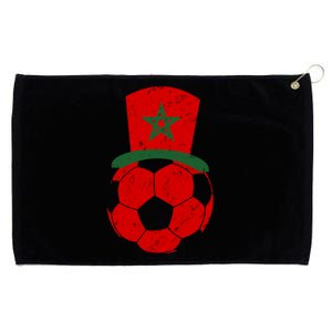 Morocco Flag Moroccan Soccer Supporter Gift Grommeted Golf Towel