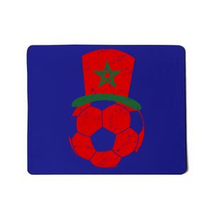 Morocco Flag Moroccan Soccer Supporter Gift Mousepad